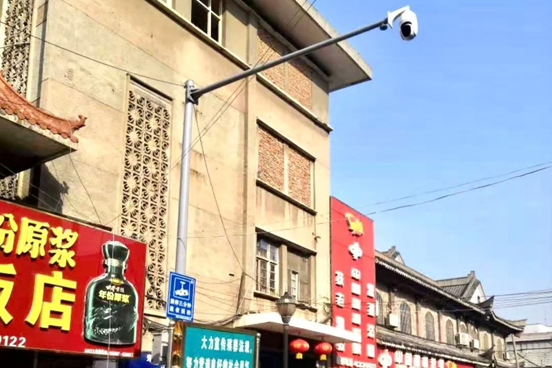 智能管理糾違停國達完成了壽縣城區(qū)違停項目